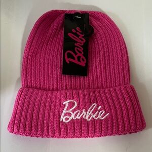 Barbie Hot Pink Knit Beanie